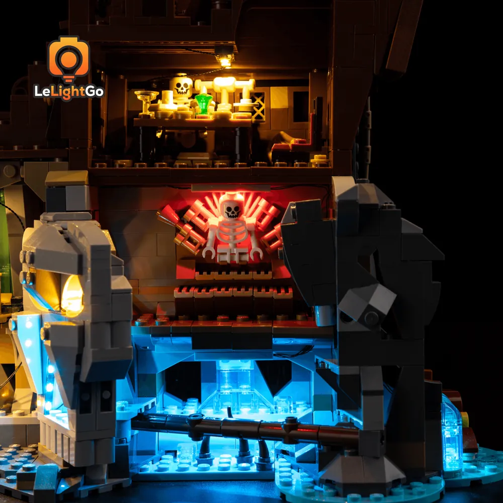 LeLightGo micro-LEDs installed on Goonies house