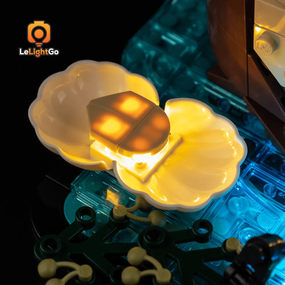 LeLightGo standard LED kit for LEGO Floating Sea Otters 21366