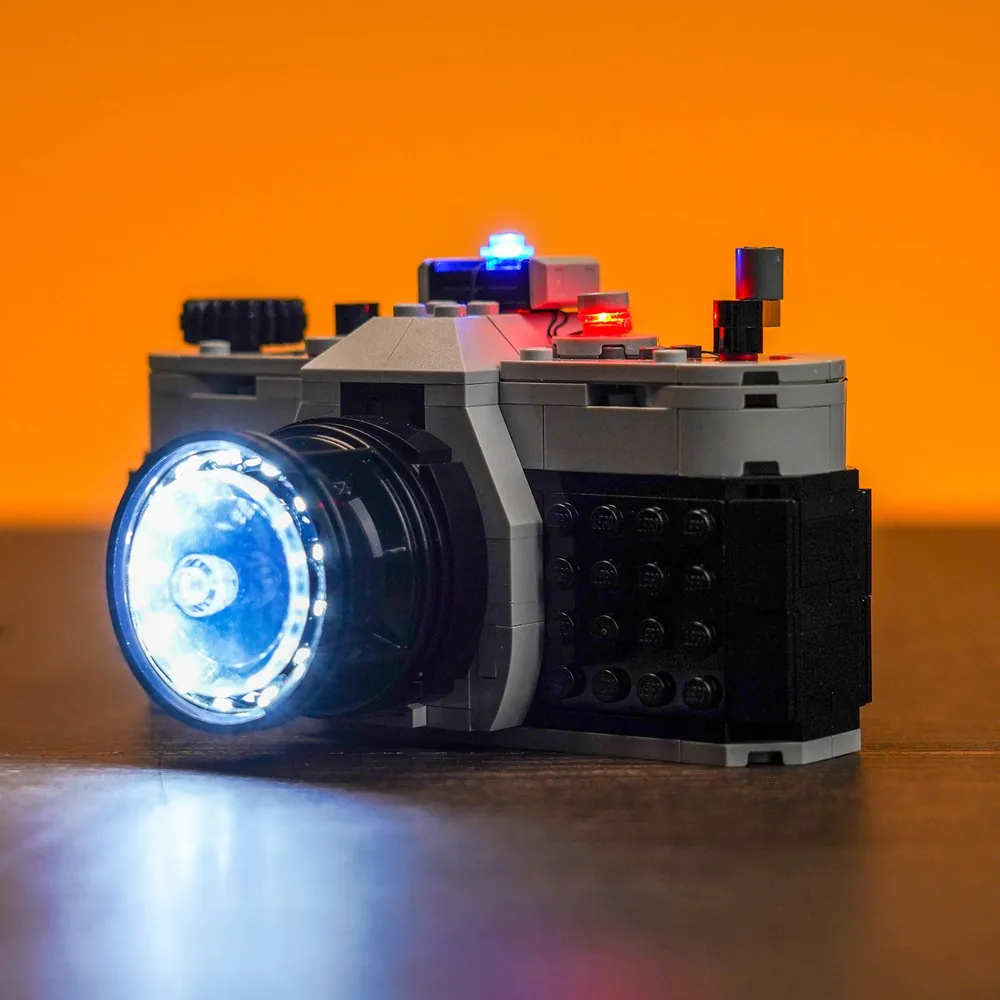 BrickBling light kit for LEGO Retro Camera 31147 accent lighting