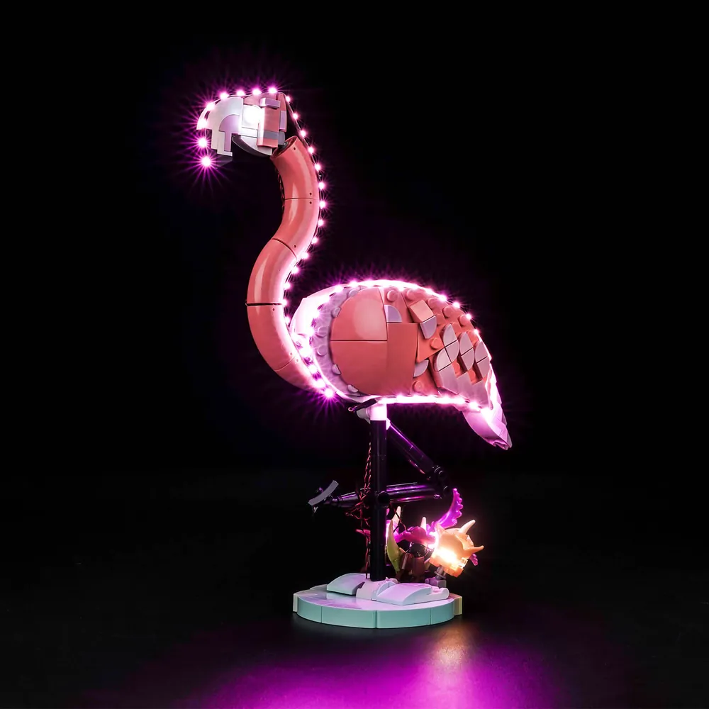 BrickBling LED kit for LEGO Creator Pink Flamingo 31170