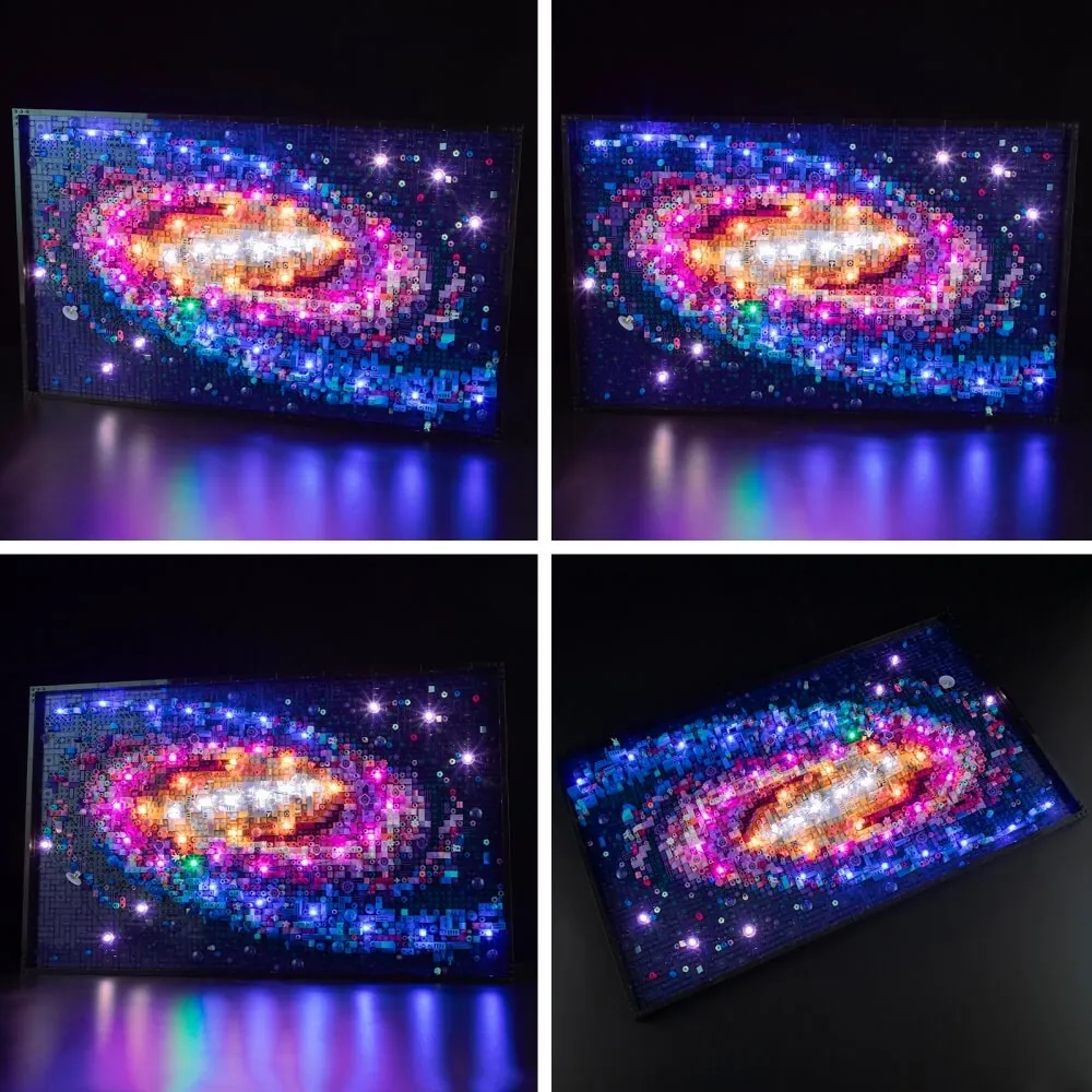 Lightailing remote control included with the budget LED kit