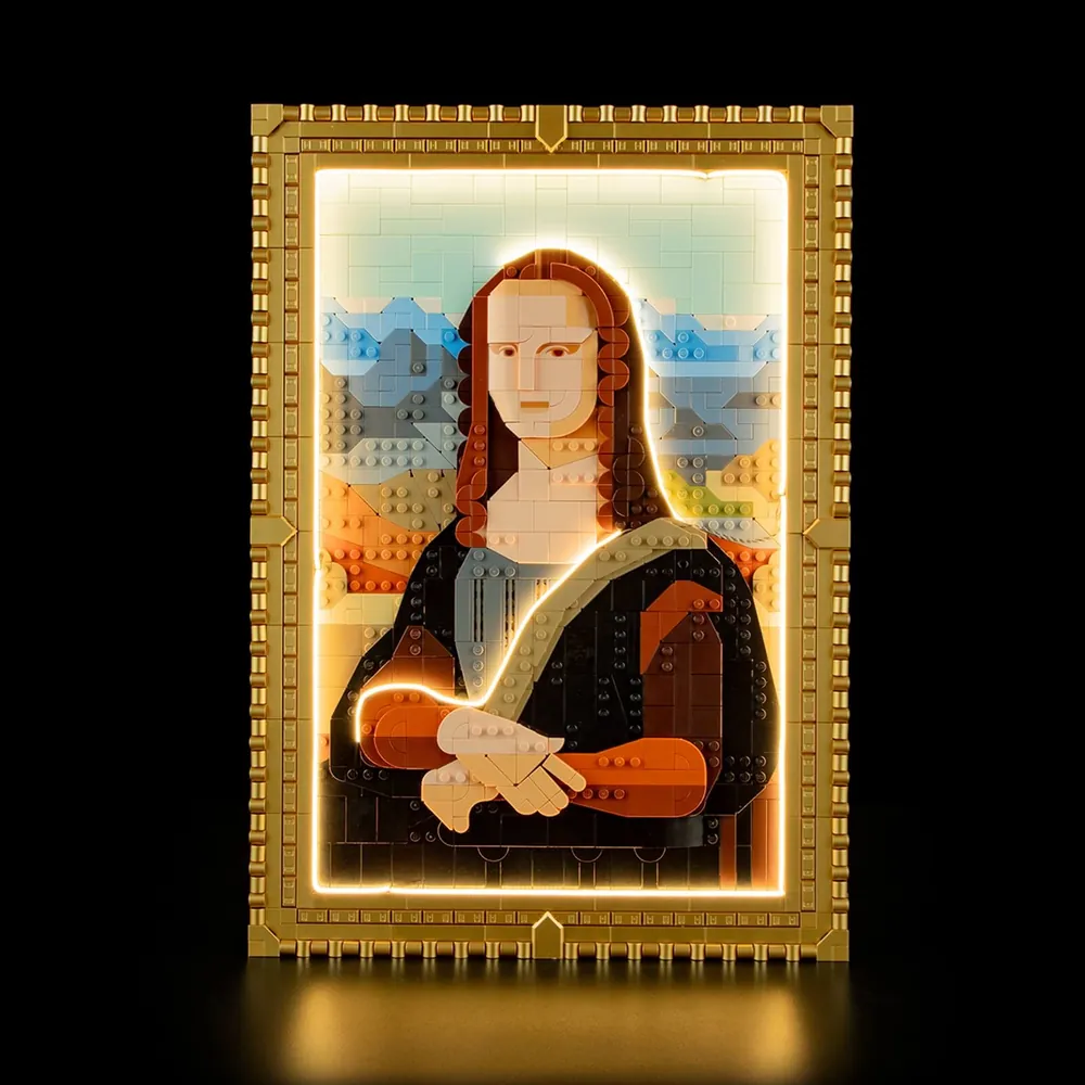 Lightailing LED kit for LEGO Mona Lisa 31213 with remote control