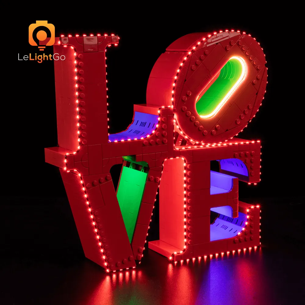 LeLightGo light kit for LEGO LOVE 31214