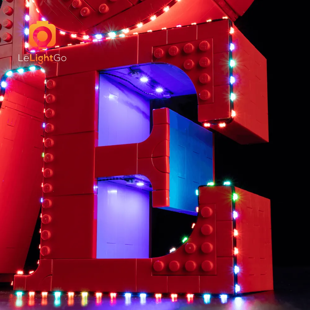 LeLightGo modular micro-LEDs for LEGO LOVE set