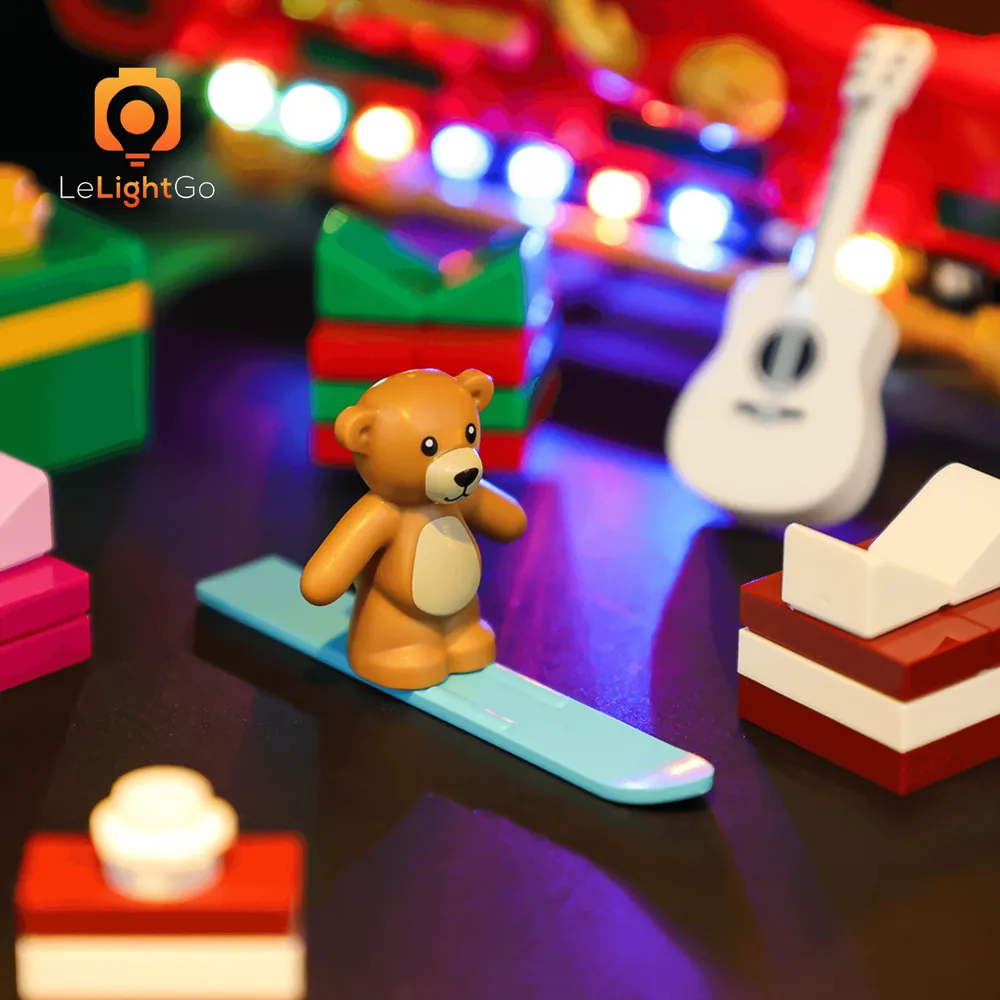LeLightGo sound module for LEGO Santa's Sleigh 40499