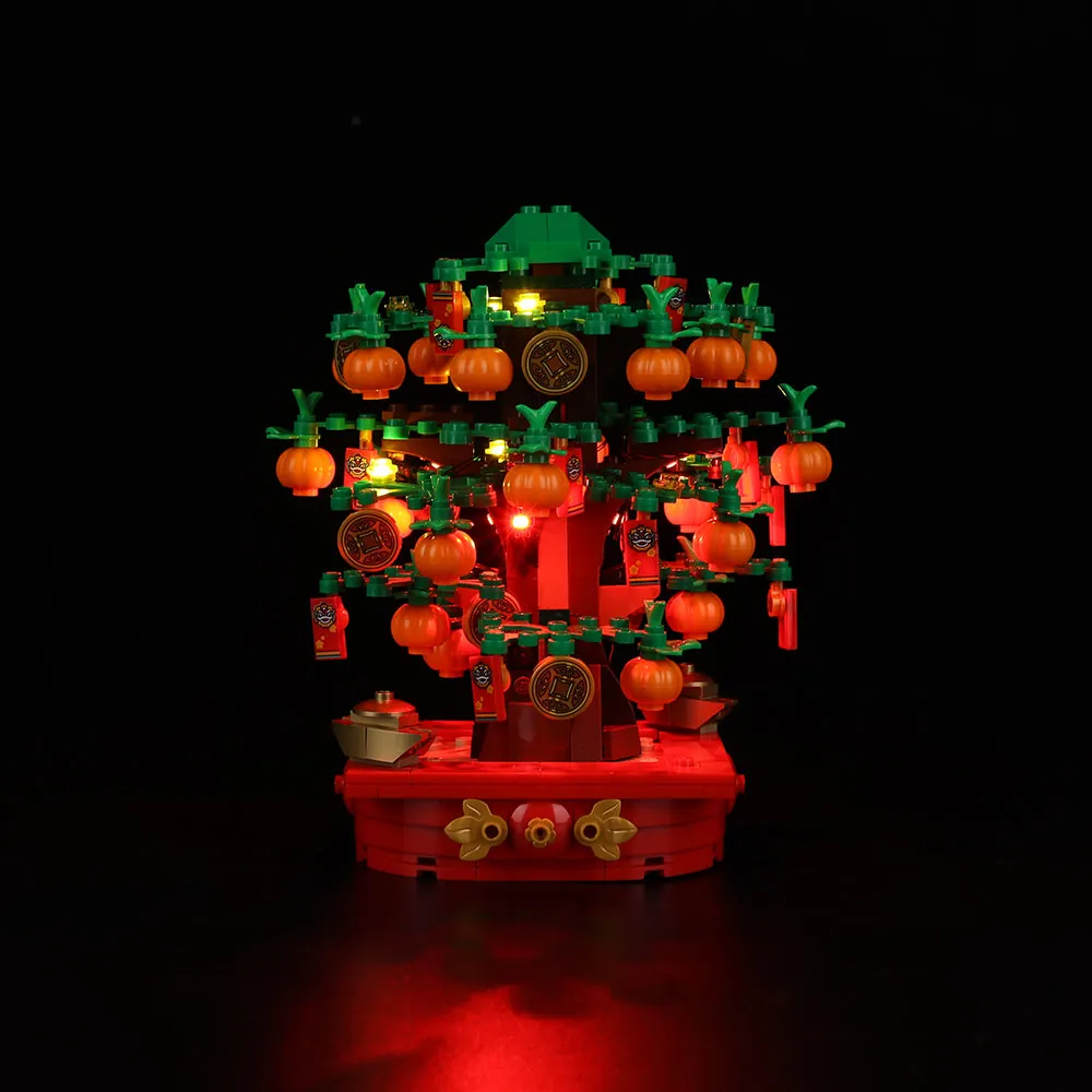 Game of Bricks LED kit for LEGO Money Tree 40648 with expansion boards