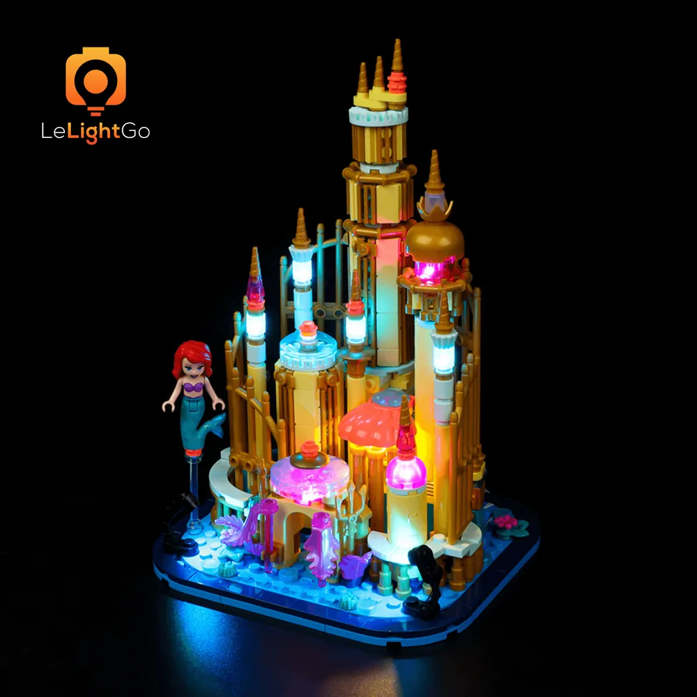 LeLightGo LED kit for LEGO Mini Disney Ariel's Castle 40708