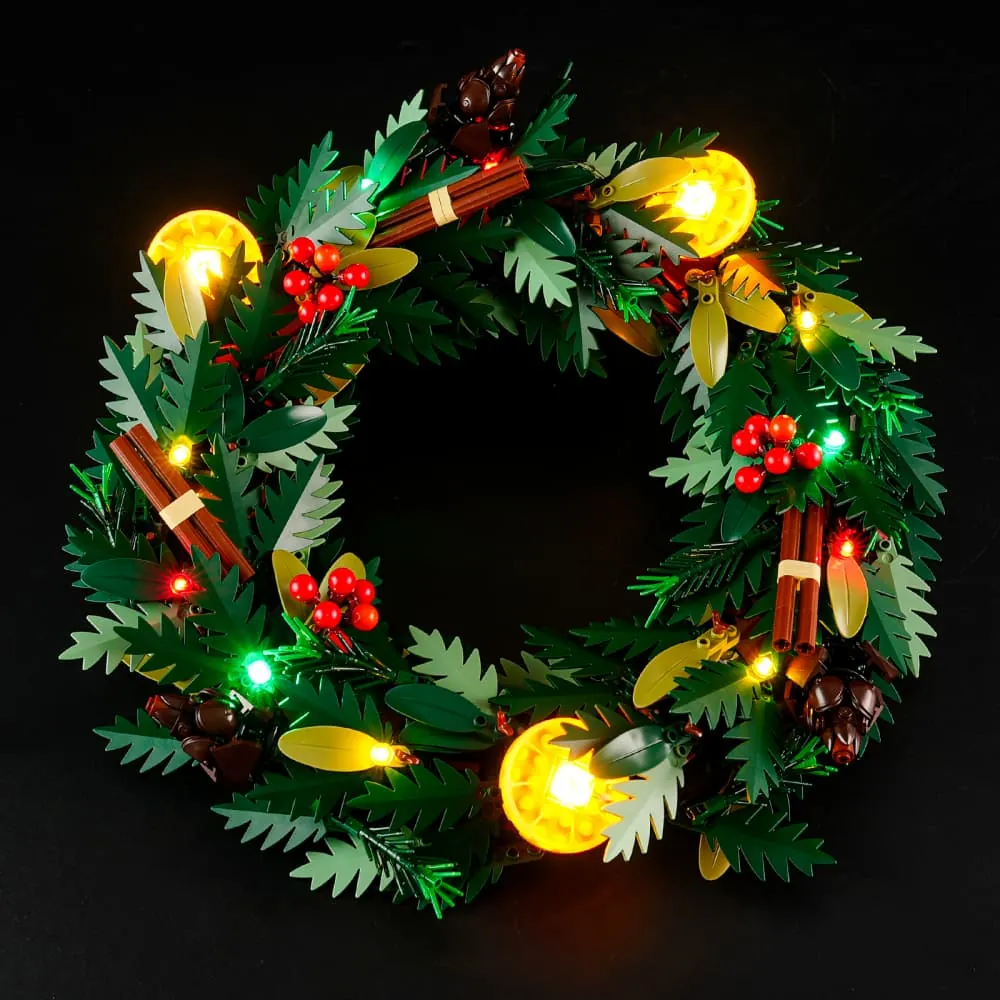 Lightailing LED lighting kit for LEGO Christmas Table Decoration 40743 with pre-soldered harness
