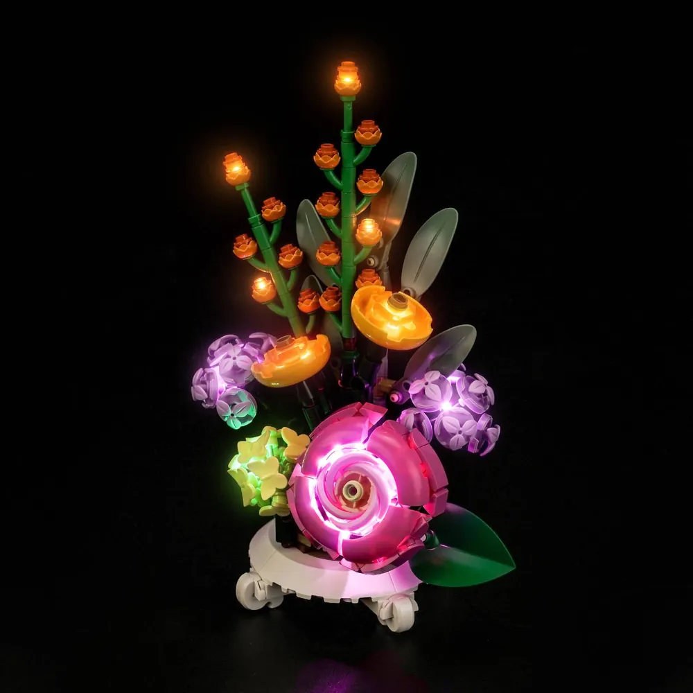BrickBling LED kit for LEGO Mixed Flowerpot 40762