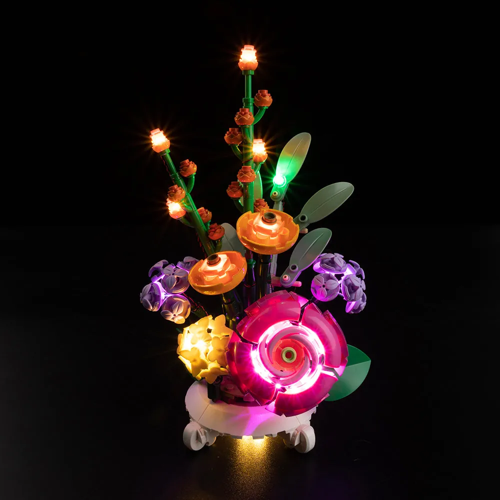 Game of Bricks LED kit for LEGO Mixed Flowerpot 40762