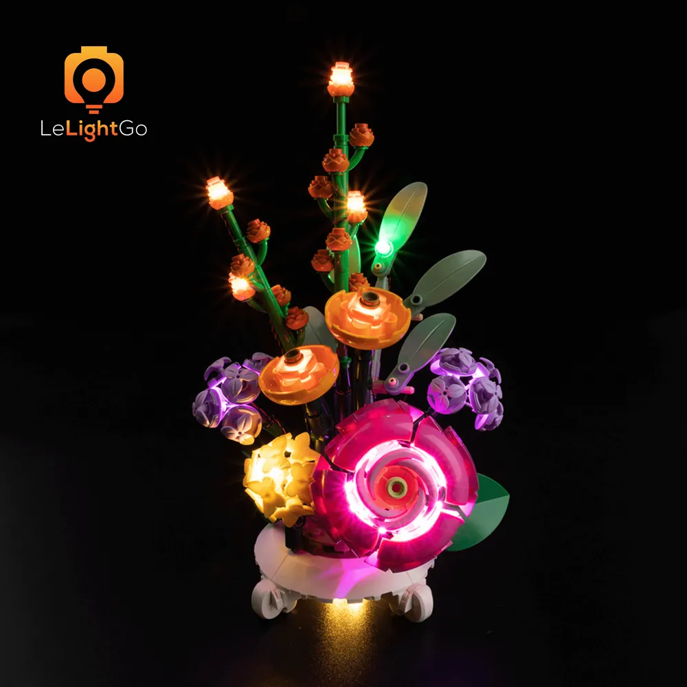 LeLightGo LED kit for LEGO Mixed Flowerpot 40762