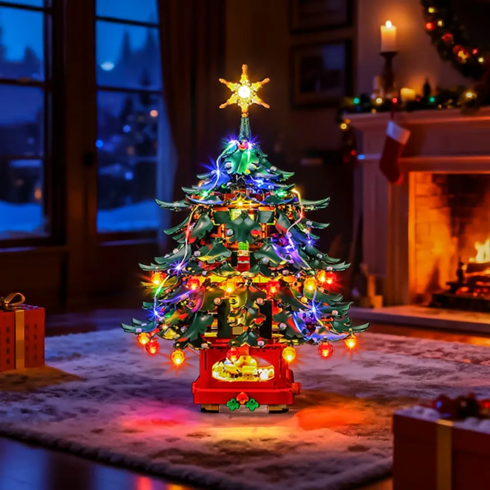 Lightailing pre-soldered LED harness for LEGO Family Christmas Tree 41843