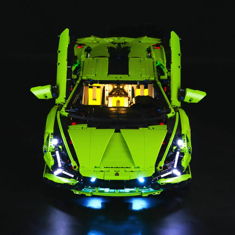 Remote control operation for Lightailing light kit on the Lamborghini Sián