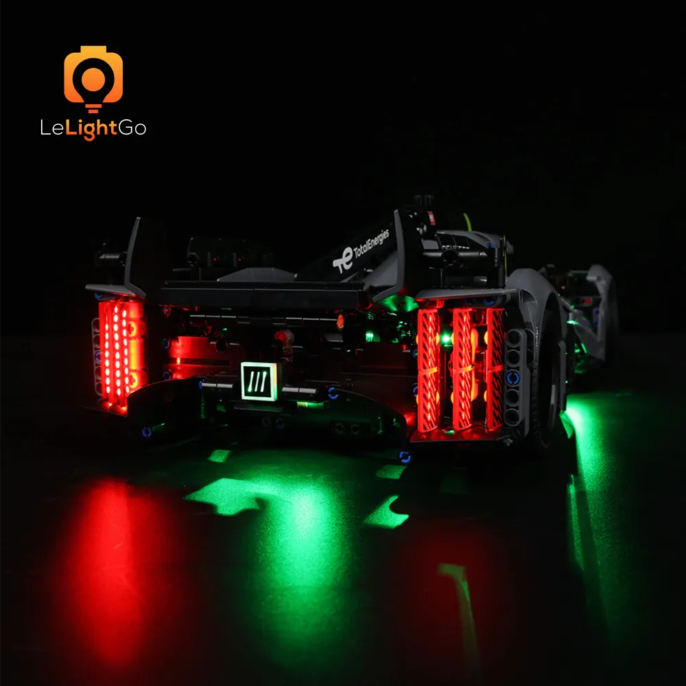LeLightGo Remote Control kit for LEGO Peugeot 9X8