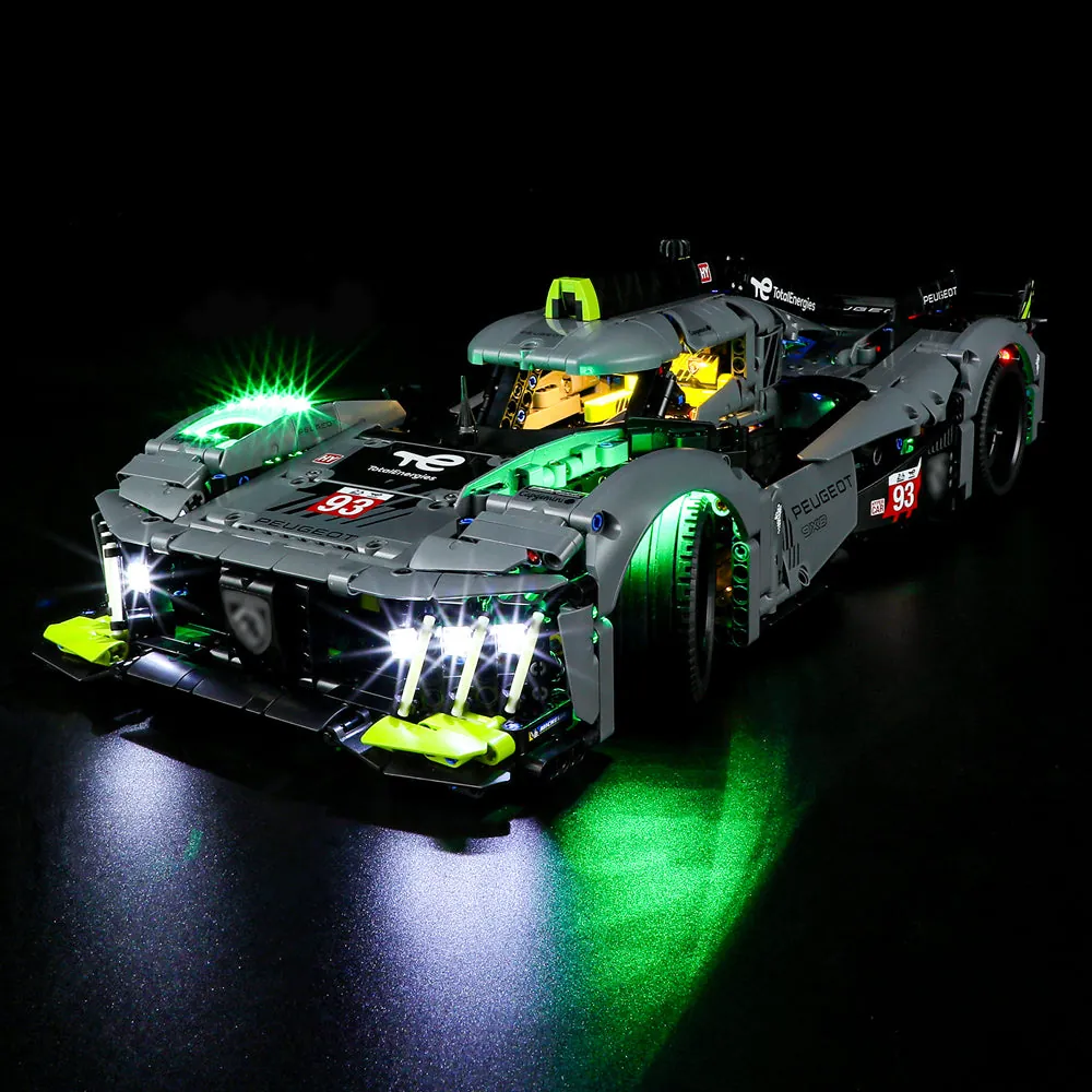 Lightailing integrated harness for LEGO PEUGEOT 9X8