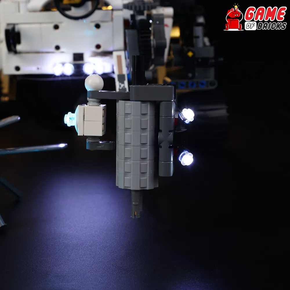 Game of Bricks light kit for LEGO Technic rover with remote option