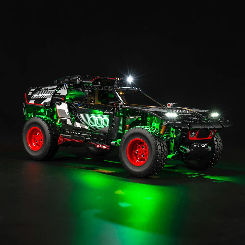 BrickBling LED light kit for LEGO Technic Audi RS Q e-tron 42160