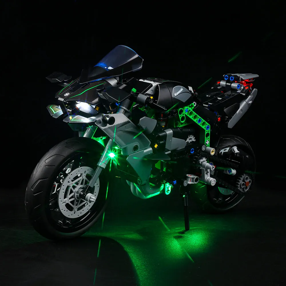 Game of Bricks LED kit for LEGO 42170 Kawasaki Ninja H2R