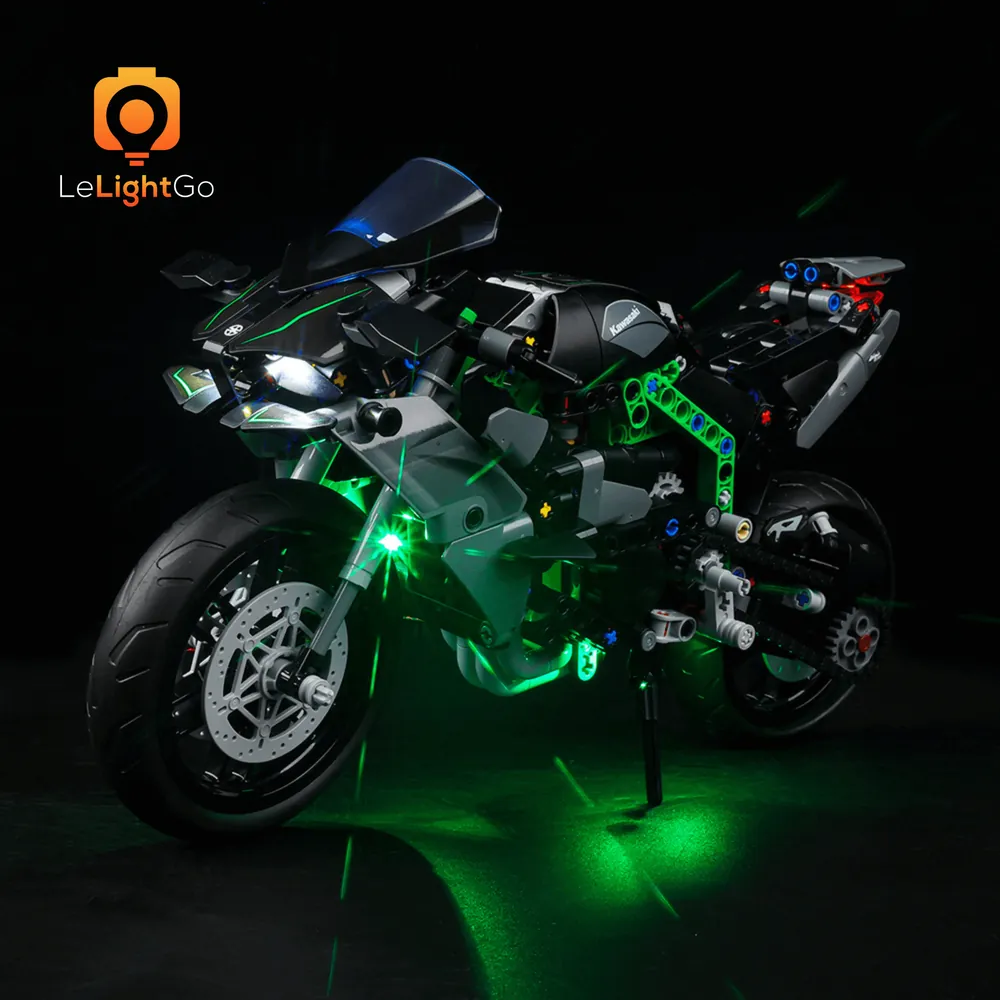 LeLightGo LED kit for LEGO 42170 Kawasaki Ninja H2R