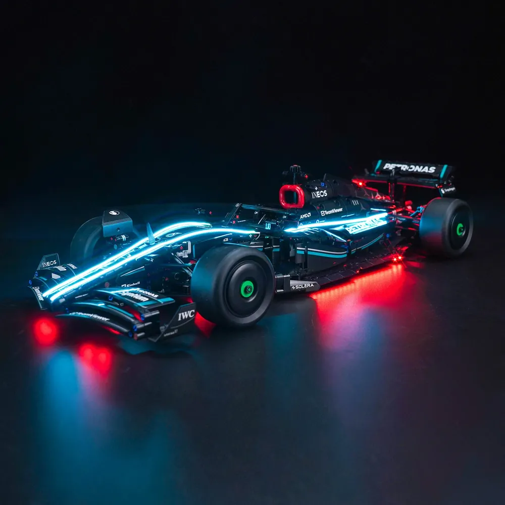 BrickBling LED kit for LEGO Technic Mercedes-AMG F1 42171 with remote control variant