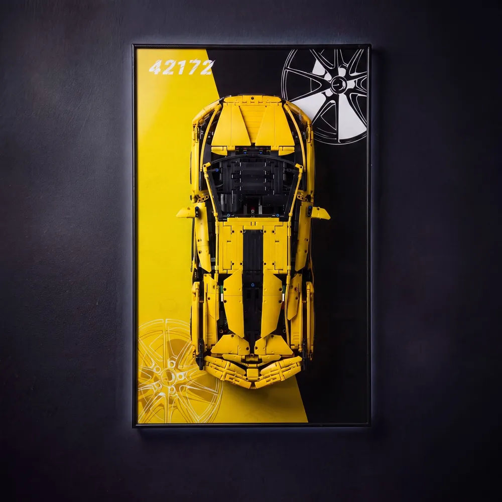 Game of Bricks wall-mount LED kit for LEGO Technic McLaren P1 42172