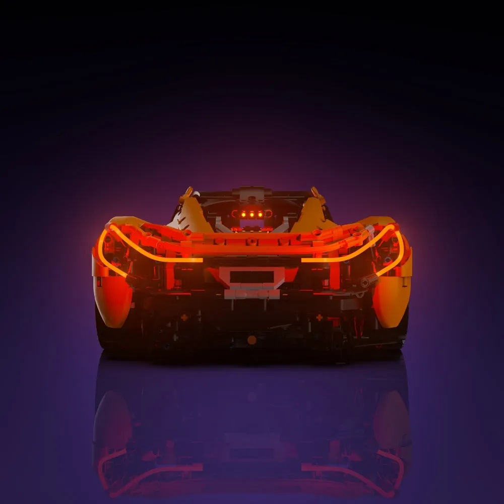 Light My Bricks LED installation on McLaren P1 headlights