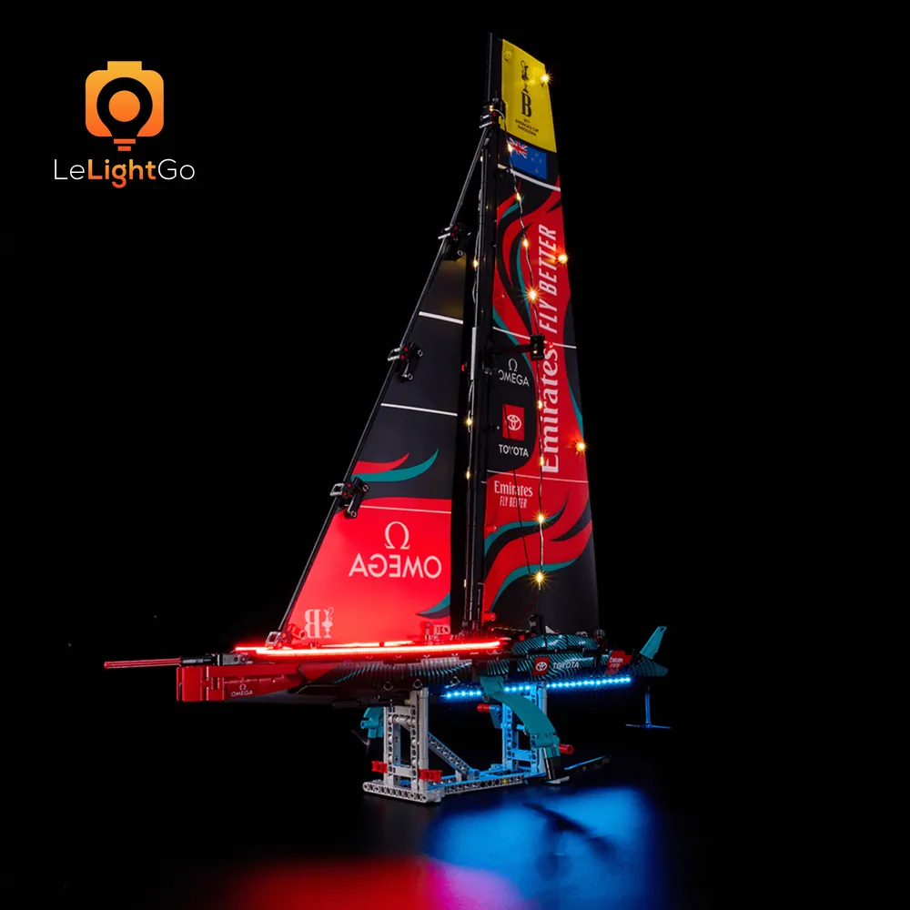 LeLightGo LED Kit for LEGO Technic AC75 Yacht
