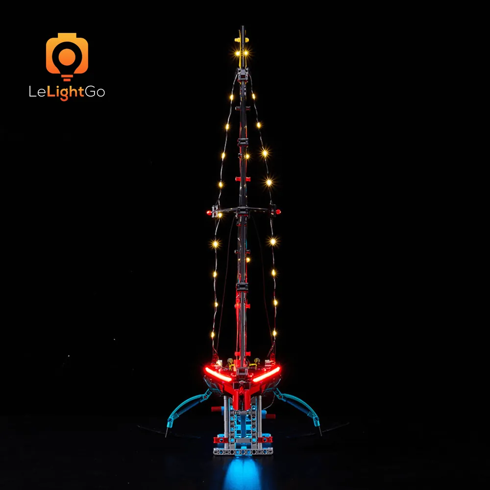 LeLightGo LED kit with classic option for LEGO AC75 Yacht