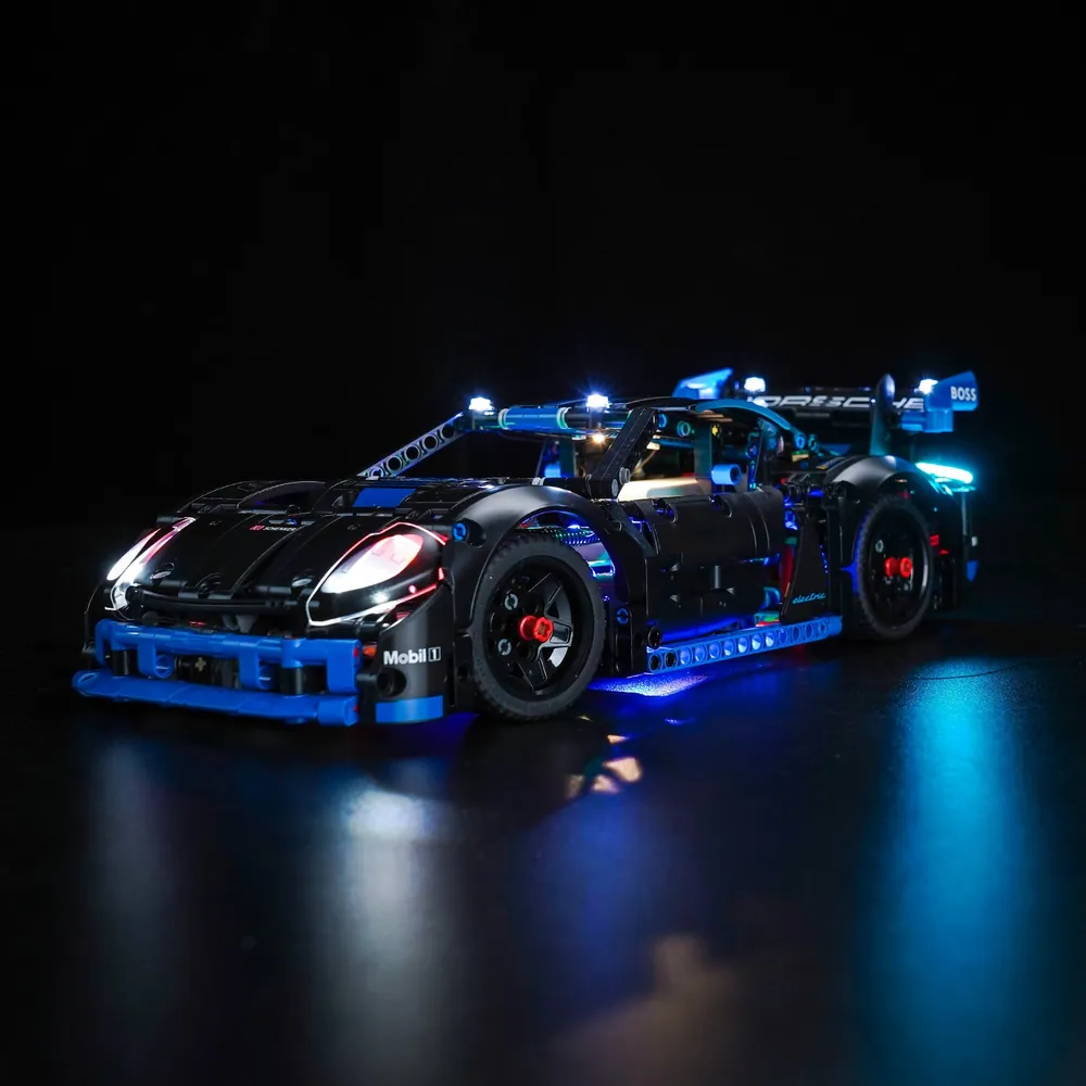 BrickBling LED kit for LEGO Technic Porsche GT4 e-Performance Race Car 42176