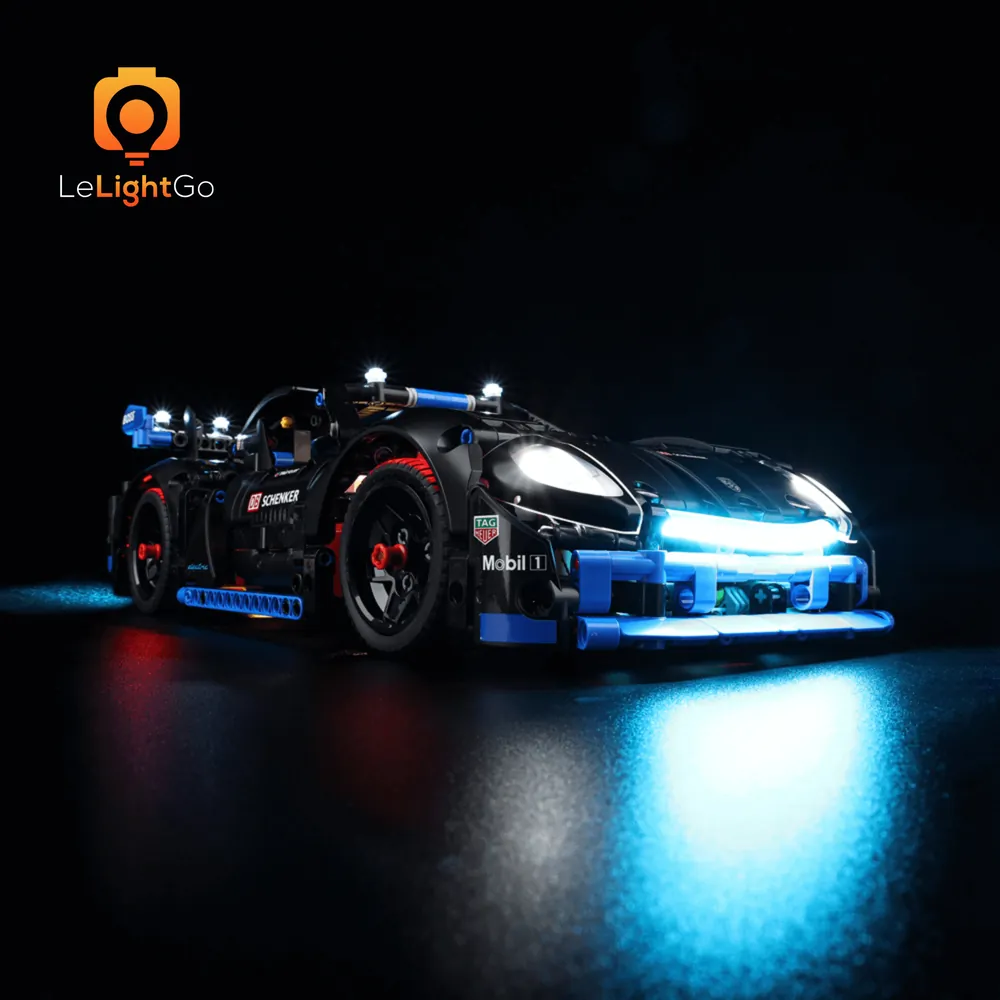LeLightGo LED kit for LEGO Technic Porsche GT4 e-Performance Race Car 42176