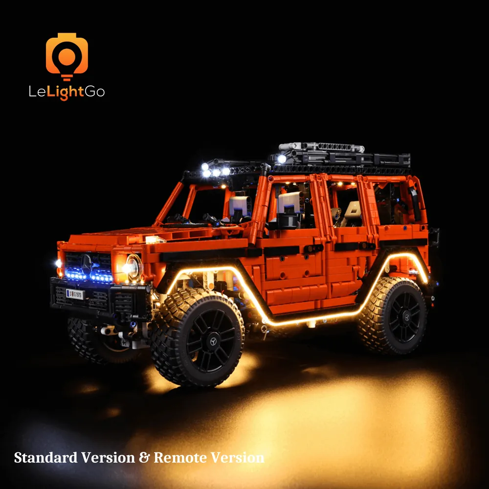 LeLightGo micro-LED lighting on LEGO 42177 G 500