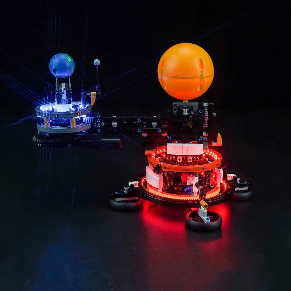 BrickBling LED kit for LEGO 42179 Planet Earth and Moon in Orbit