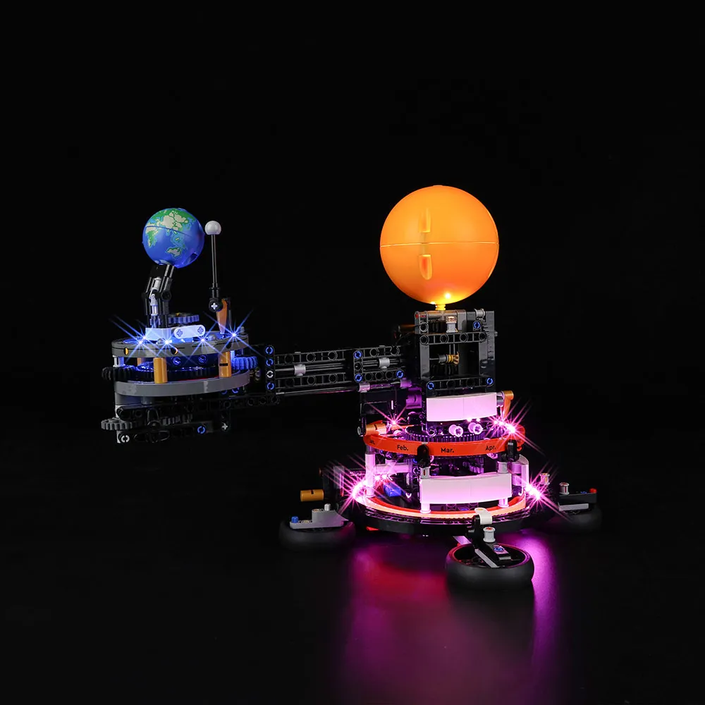 Game of Bricks LED kit for LEGO 42179 Planet Earth and Moon in Orbit