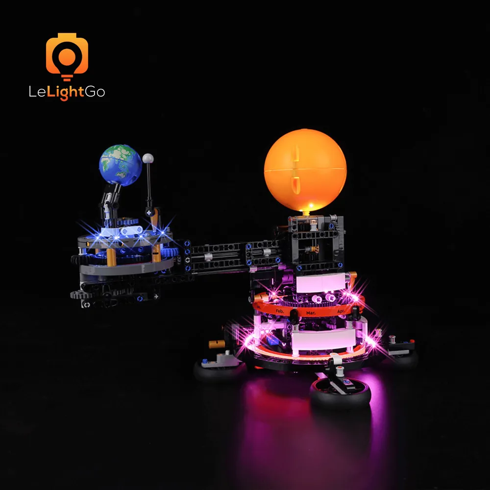 LeLightGo LED kit for LEGO 42179 Planet Earth and Moon in Orbit