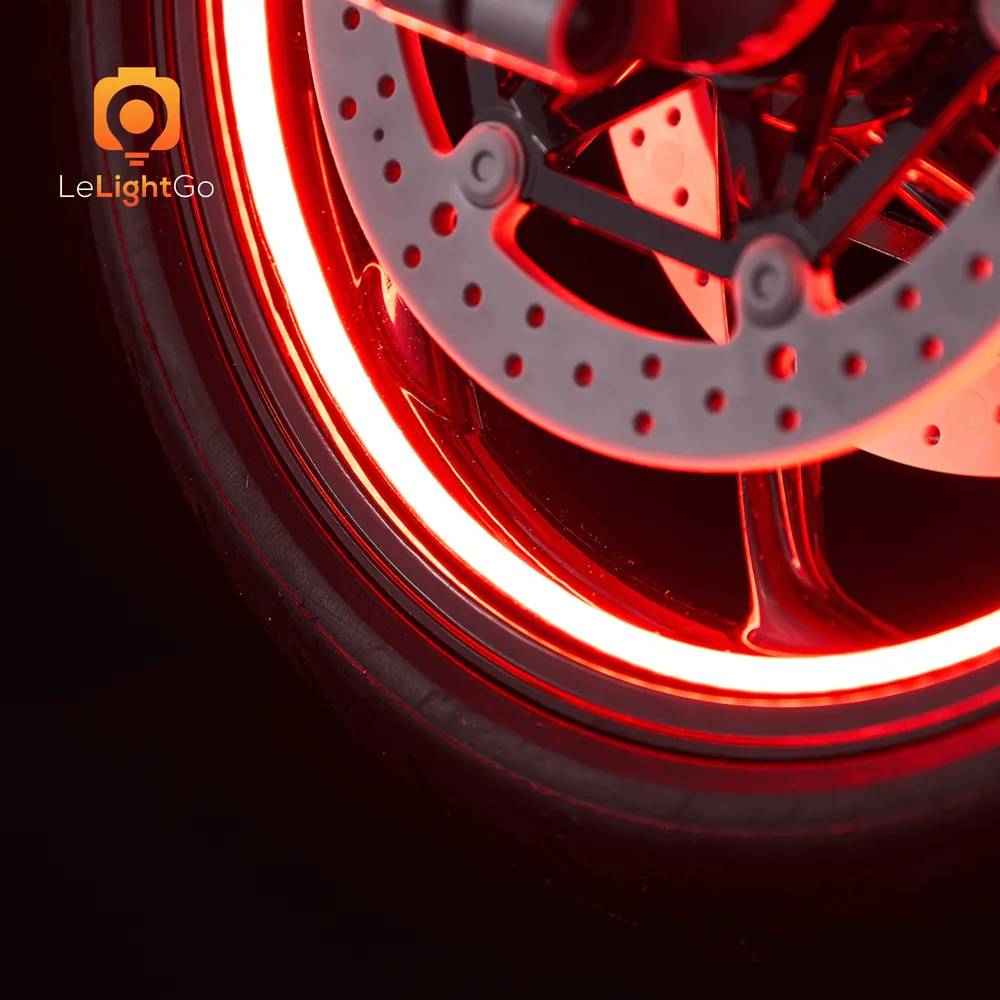 LeLightGo remote control variant for LEGO Ducati Panigale V4 S