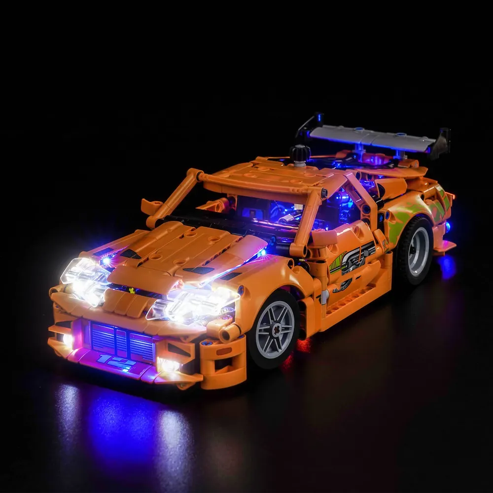 BrickBling LED kit for LEGO Technic 42204 Supra with micro-LEDs