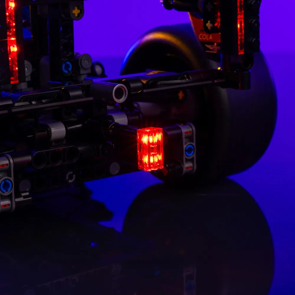LightMyBricks underbody lighting for LEGO 42206 RB20