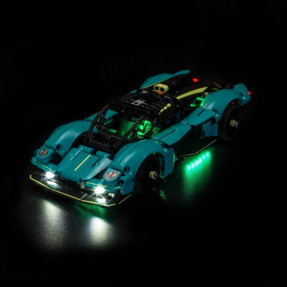 BrickBling LED kit for LEGO Technic Aston Martin Valkyrie 42208, headlight and taillight lighting