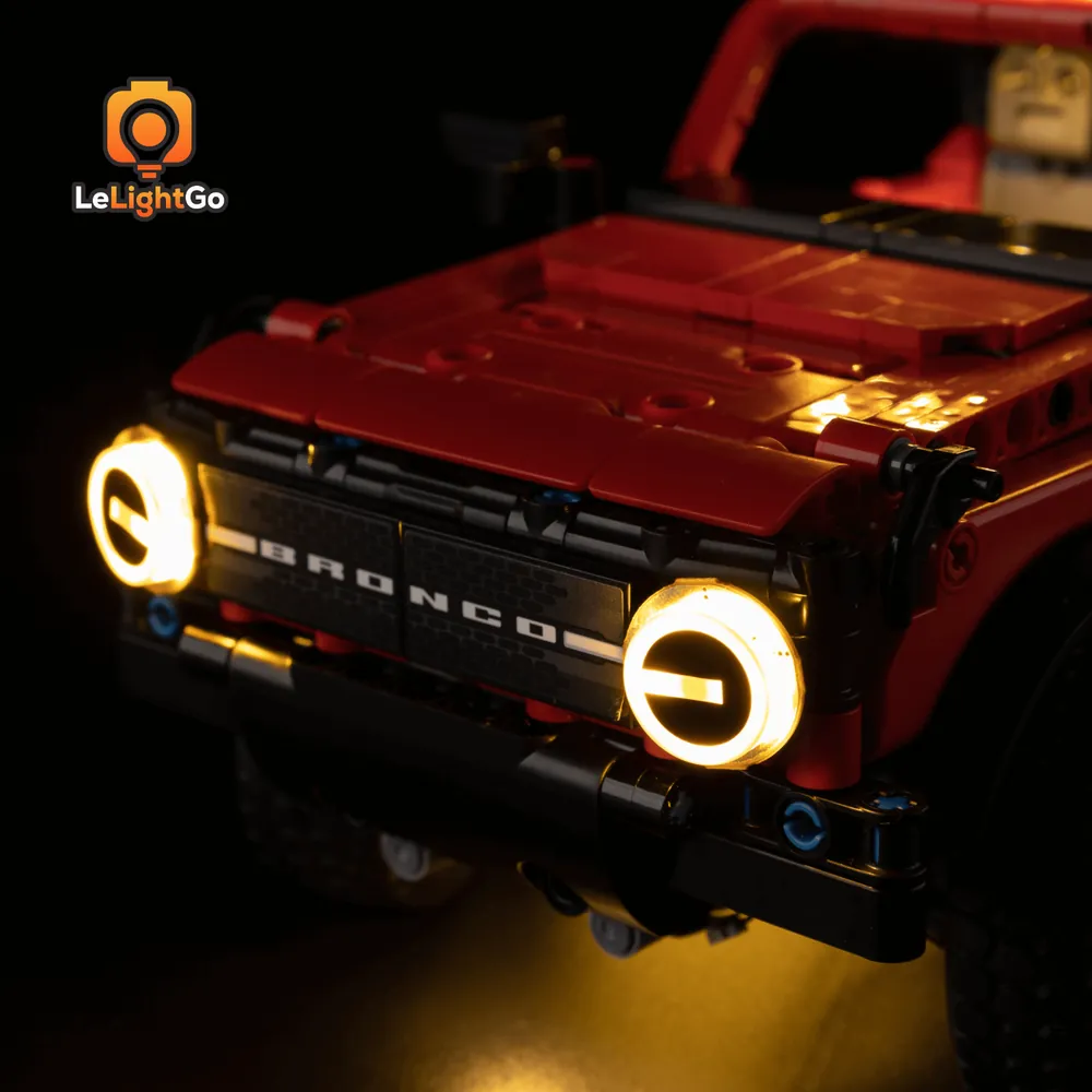 LeLightGo remote control variant for LEGO Bronco 42213