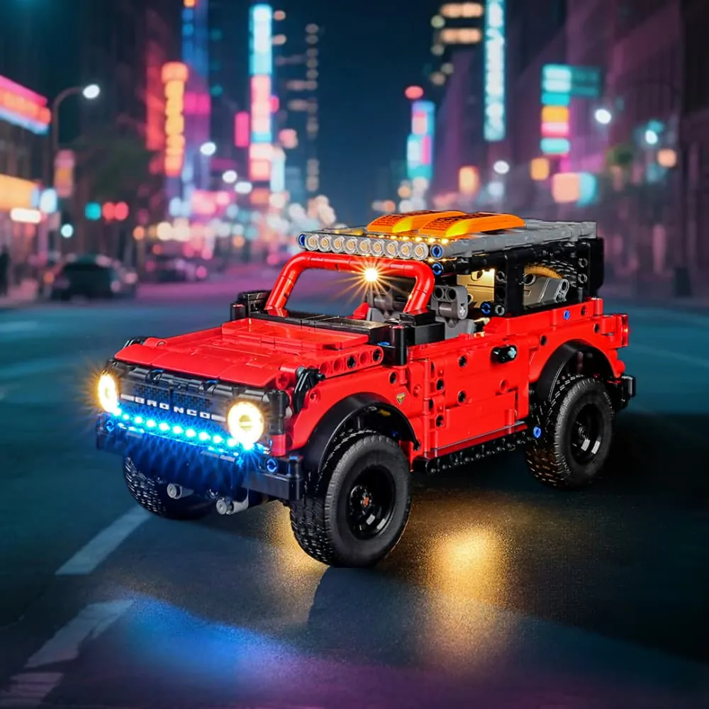 Lightailing pre-soldered LED harness for LEGO Technic Ford Bronco 42213