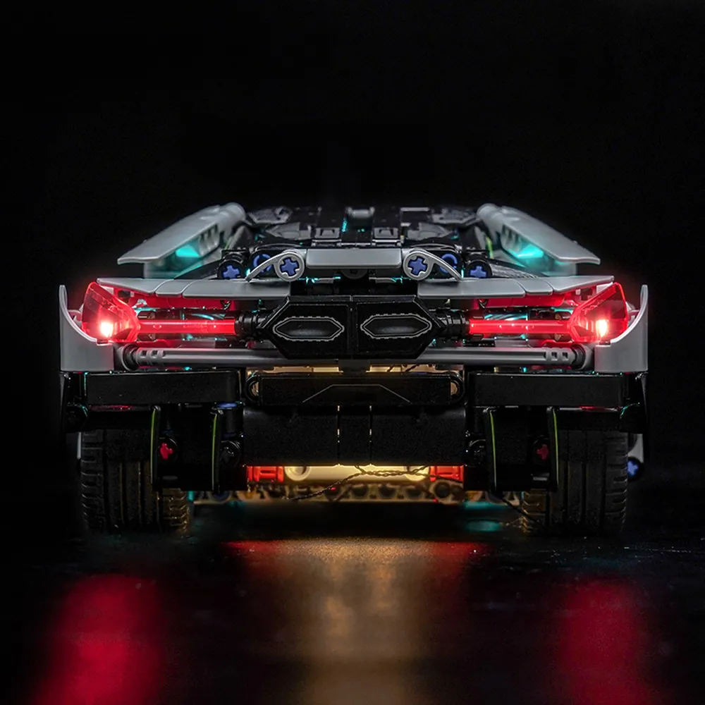 BrickBling Classic vs Remote LED variants for LEGO Lamborghini 42214