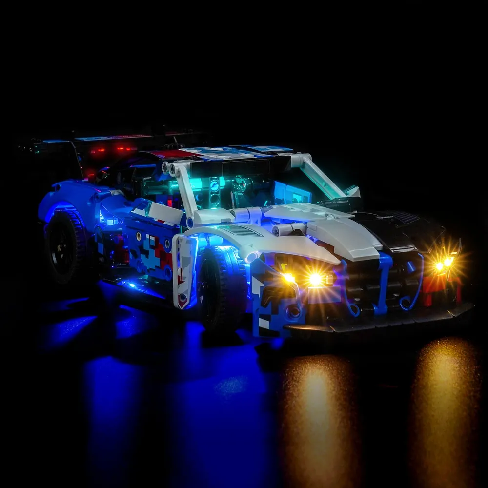 BrickBling remote control variant for LEGO Technic BMW M4 GT3 EVO race car