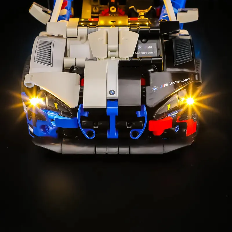 Lightailing LED kit for LEGO Technic BMW M4 GT3 EVO underglow effect