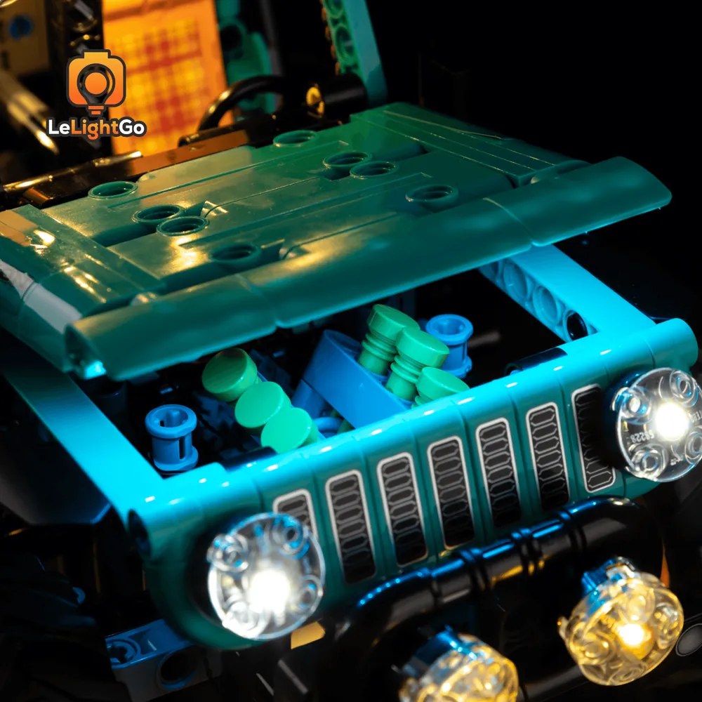 LeLightGo Jeep Wrangler Rubicon 42227 illuminated