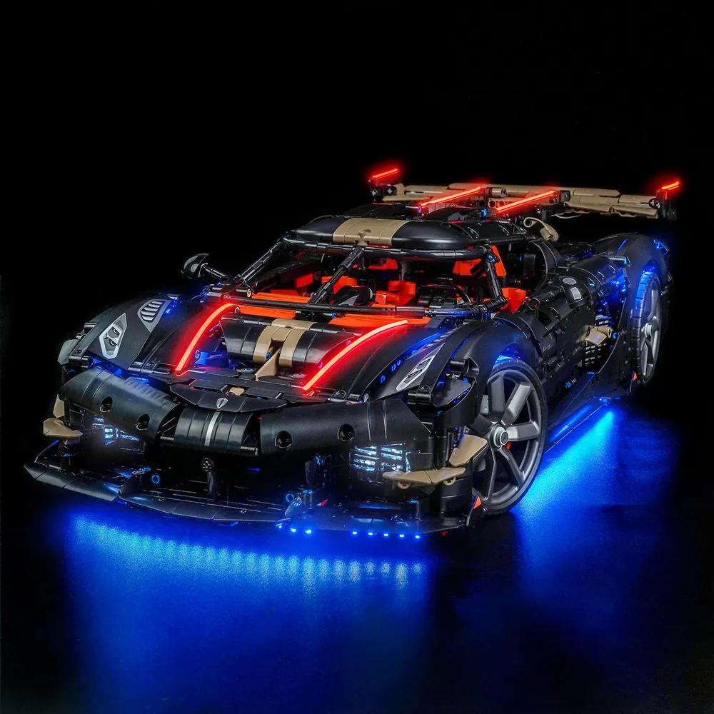 BrickBling LED kit for LEGO Technic Koenigsegg 42232
