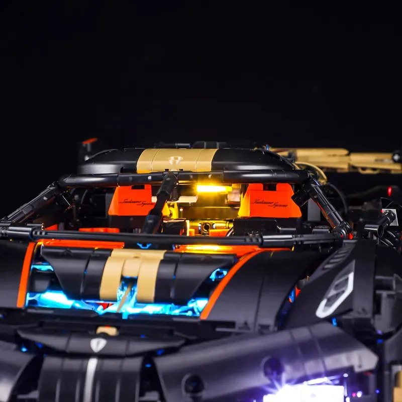 Pre-soldered harness from Lightailing on LEGO Koenigsegg