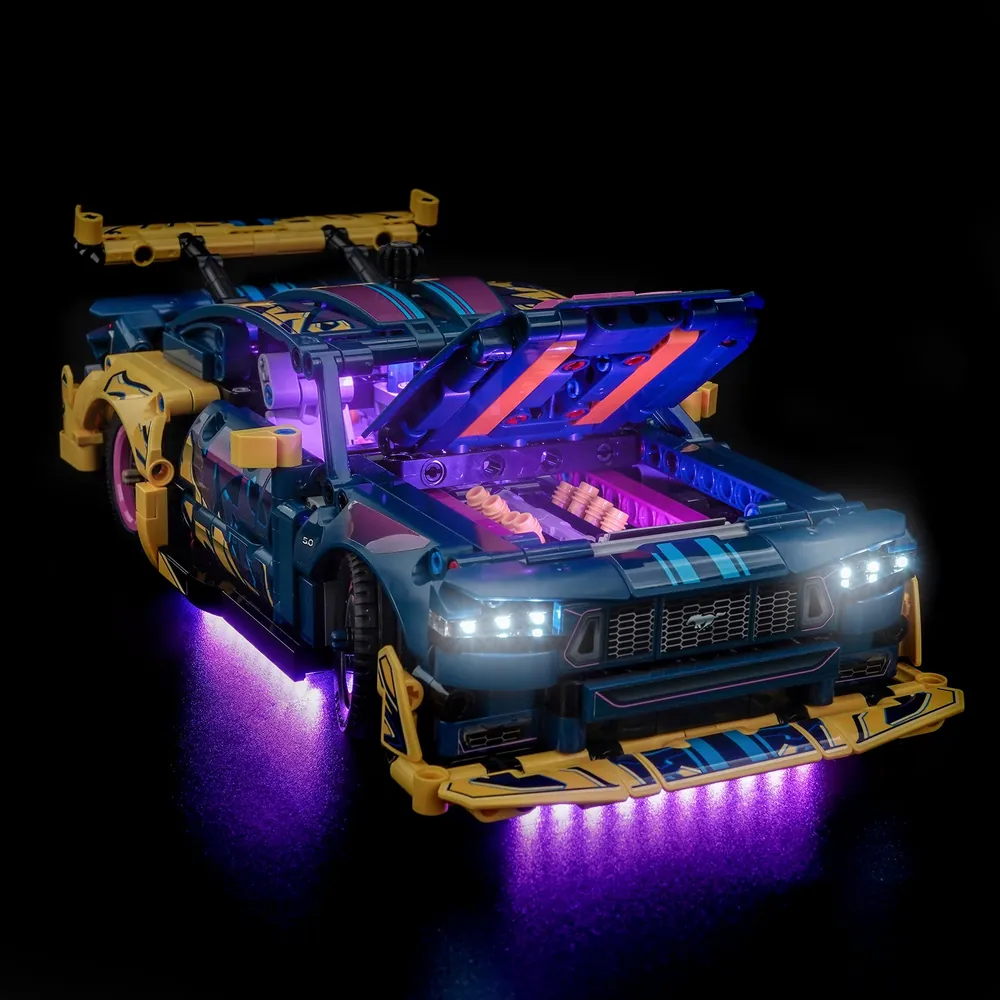 BrickBling Remote Control Version for LEGO Technic Mustang GT 42236