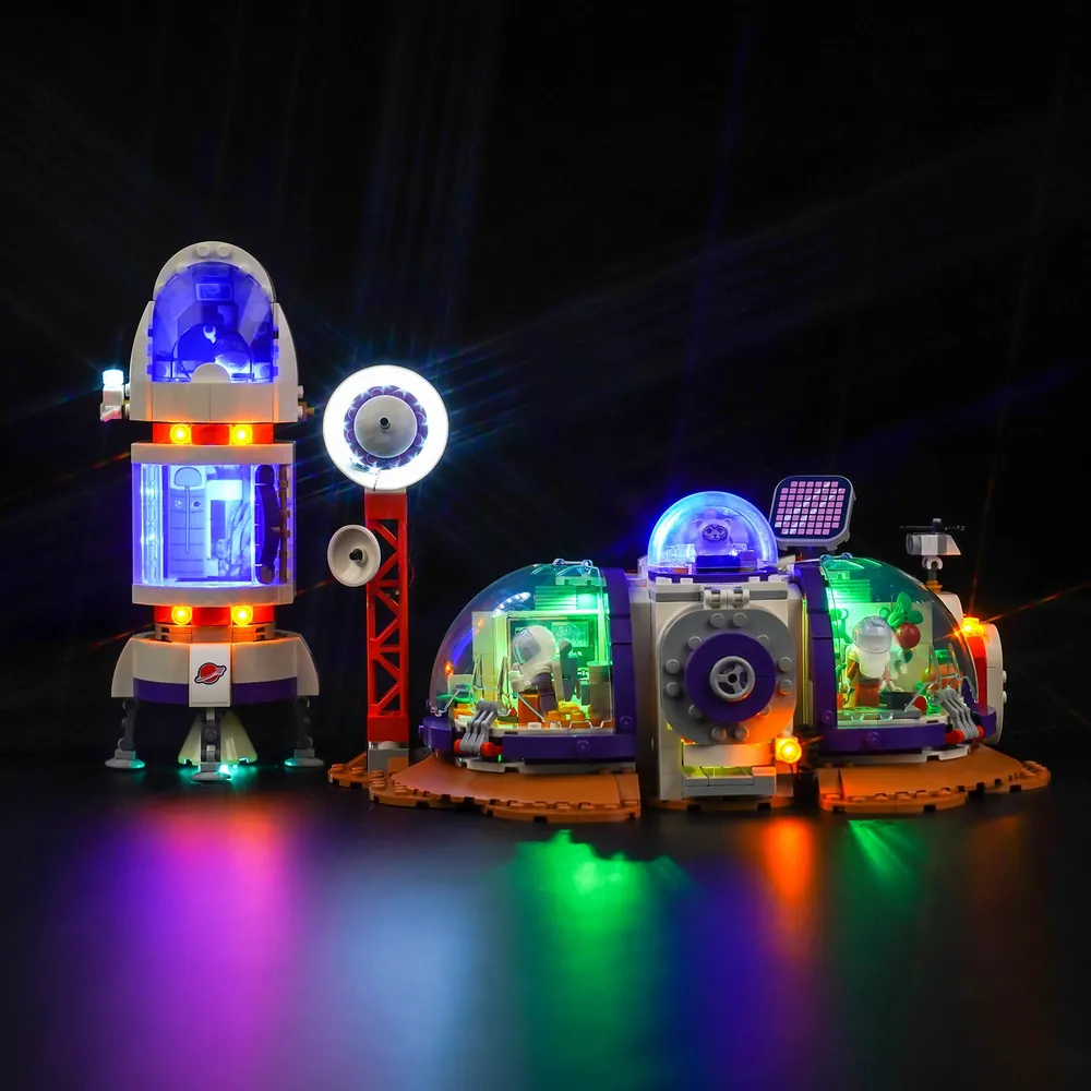 BrickBling LED kit for LEGO Friends Mars Space Base and Rocket 42605 with classic and remote versions