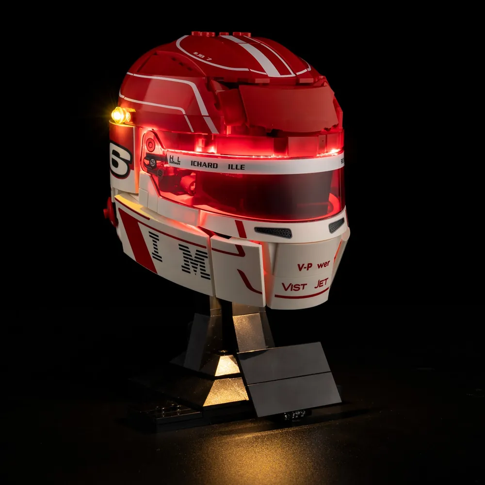 Game of Bricks light kit for LEGO Scuderia Ferrari HP Charles Leclerc Helmet 43014