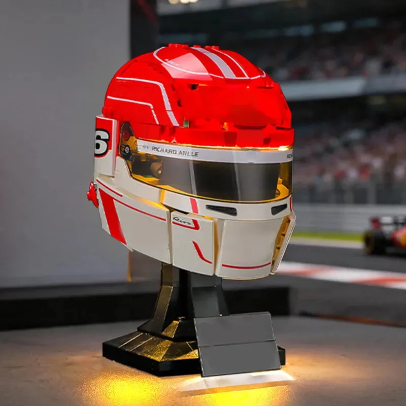 Lightailing light kit for LEGO Scuderia Ferrari HP Charles Leclerc Helmet 43014